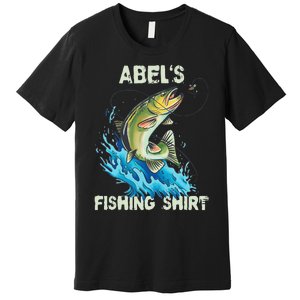 Abel's Fishing Personalized Fishing Premium T-Shirt