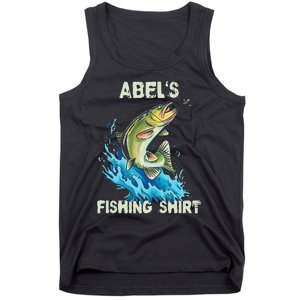 Abel's Fishing Personalized Fishing Tank Top