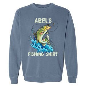 Abel's Fishing Personalized Fishing Garment-Dyed Sweatshirt