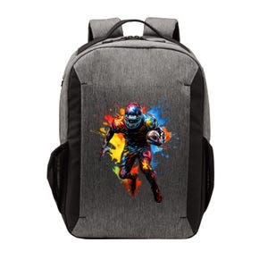 American Football Player Paint Vector Backpack