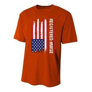 American Flag Patriotic Cool Gift Performance Sprint T-Shirt