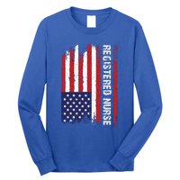 American Flag Patriotic Cool Gift Long Sleeve Shirt