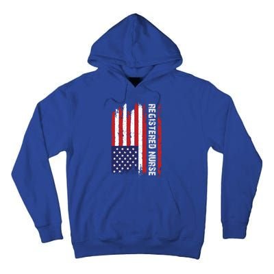 American Flag Patriotic Cool Gift Tall Hoodie