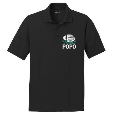 American Football Popo Happy FatherS Day Dad Grandpa Gift PosiCharge RacerMesh Polo