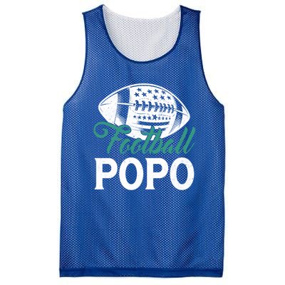 American Football Popo Happy FatherS Day Dad Grandpa Gift Mesh Reversible Basketball Jersey Tank