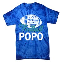 American Football Popo Happy FatherS Day Dad Grandpa Gift Tie-Dye T-Shirt