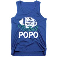 American Football Popo Happy FatherS Day Dad Grandpa Gift Tank Top