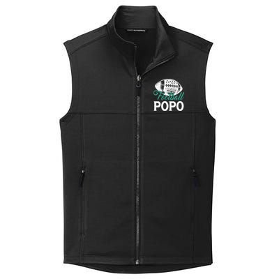 American Football Popo Happy FatherS Day Dad Grandpa Gift Collective Smooth Fleece Vest