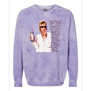 Absolutely Fabulous Patsy Colorblast Crewneck Sweatshirt