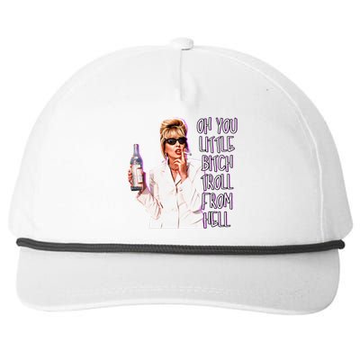 Absolutely Fabulous Patsy Snapback Five-Panel Rope Hat