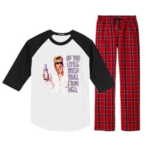 Absolutely Fabulous Patsy Raglan Sleeve Pajama Set