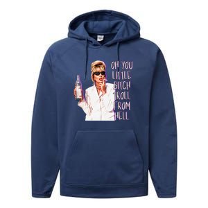 Absolutely Fabulous Patsy Performance Fleece Hoodie