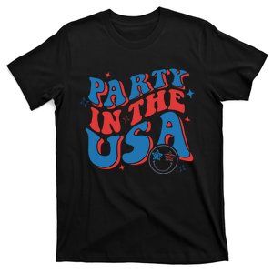 American Flag Party In Usa 4th July Patriotic T-Shirt