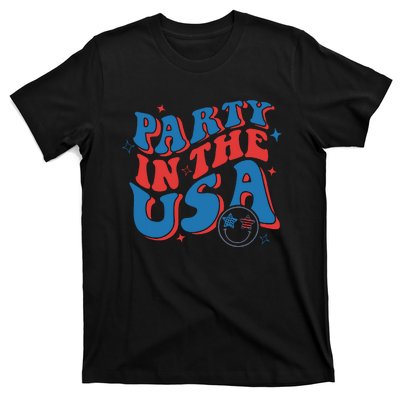 American Flag Party In Usa 4th July Patriotic T-Shirt