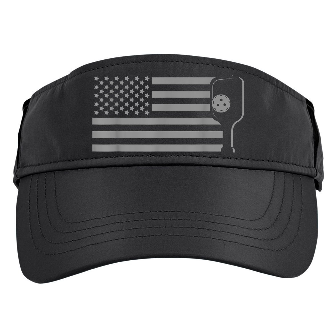American Flag Pickleball Apparel Pickleball Adult Drive Performance Visor