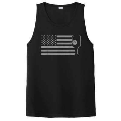 American Flag Pickleball Apparel Pickleball PosiCharge Competitor Tank