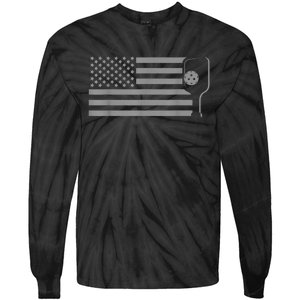 American Flag Pickleball Apparel Pickleball Tie-Dye Long Sleeve Shirt