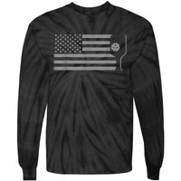 American Flag Pickleball Apparel Pickleball Tie-Dye Long Sleeve Shirt