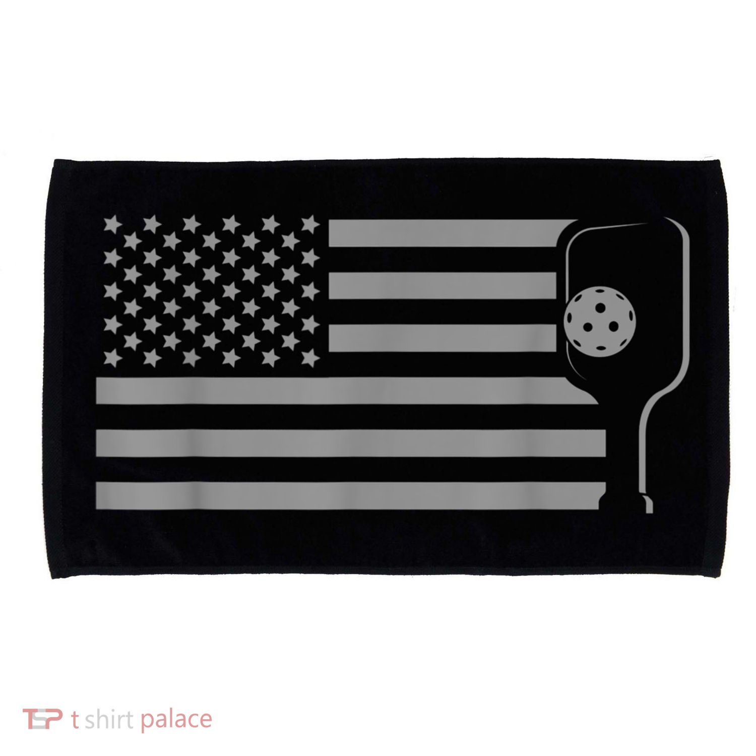 American Flag Pickleball Apparel Pickleball Microfiber Hand Towel