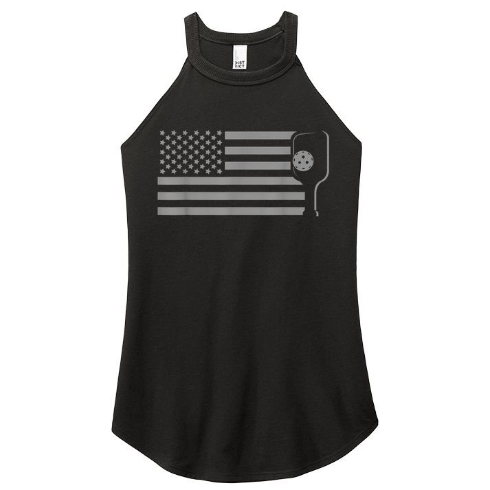 American Flag Pickleball Apparel Pickleball Women's Perfect Tri Rocker Tank