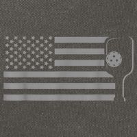 American Flag Pickleball Apparel Pickleball Cotton Canvas Backpack