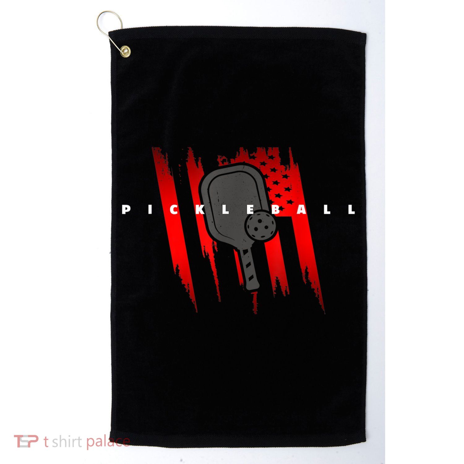 American Flag Pickleball Apparel Pickleball Golf Towel