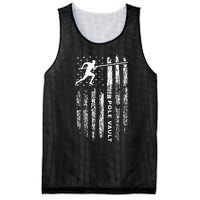 American Flag Pole Vault Apparel Vintage Pole Vault Mesh Reversible Basketball Jersey Tank