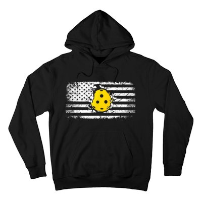 American Flag Pickleball Apparel Pickleball Hoodie