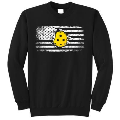 American Flag Pickleball Apparel Pickleball Sweatshirt