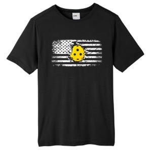 American Flag Pickleball Apparel Pickleball Tall Fusion ChromaSoft Performance T-Shirt