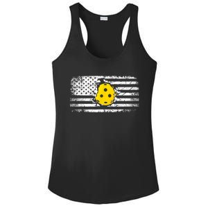 American Flag Pickleball Apparel Pickleball Ladies PosiCharge Competitor Racerback Tank