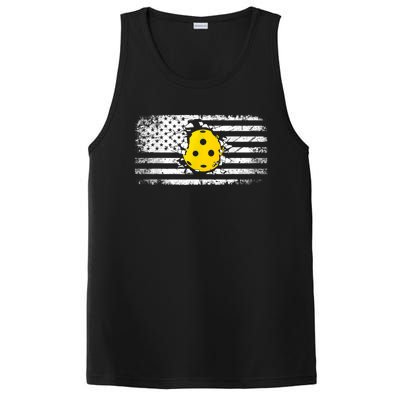 American Flag Pickleball Apparel Pickleball PosiCharge Competitor Tank