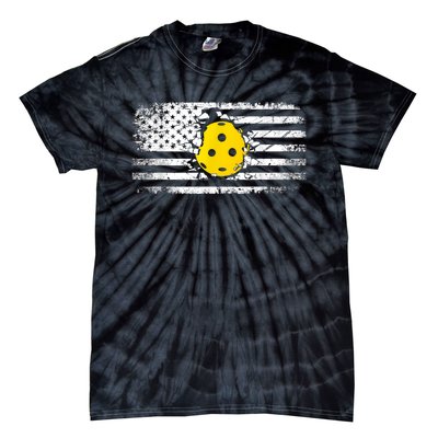 American Flag Pickleball Apparel Pickleball Tie-Dye T-Shirt