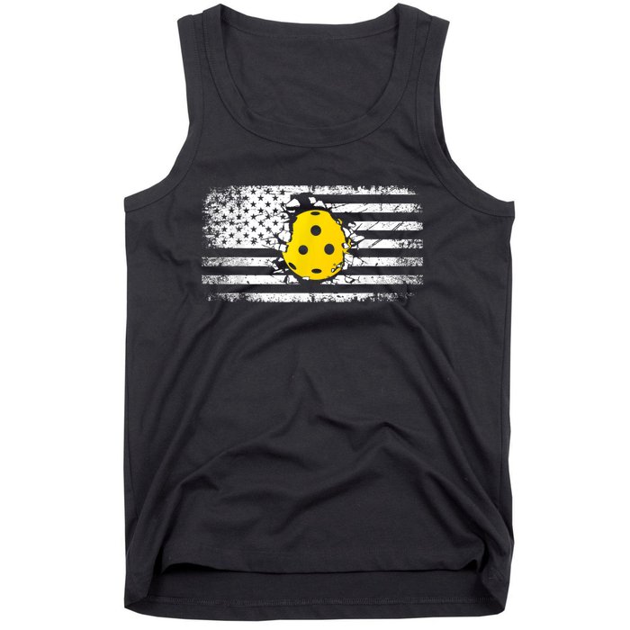 American Flag Pickleball Apparel Pickleball Tank Top