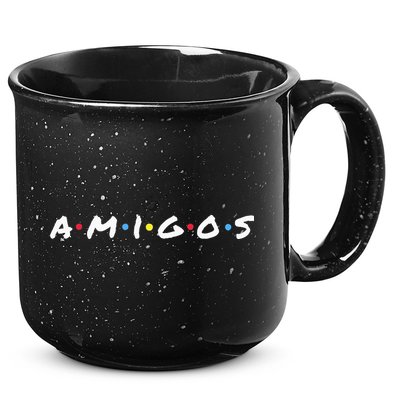 Amigos Fun Pop Culture Friends Humor Cute 15oz Campfire Ceramic Mug