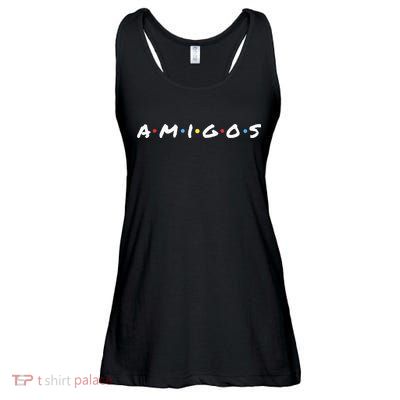 Amigos Fun Pop Culture Friends Humor Cute Ladies Essential Flowy Tank
