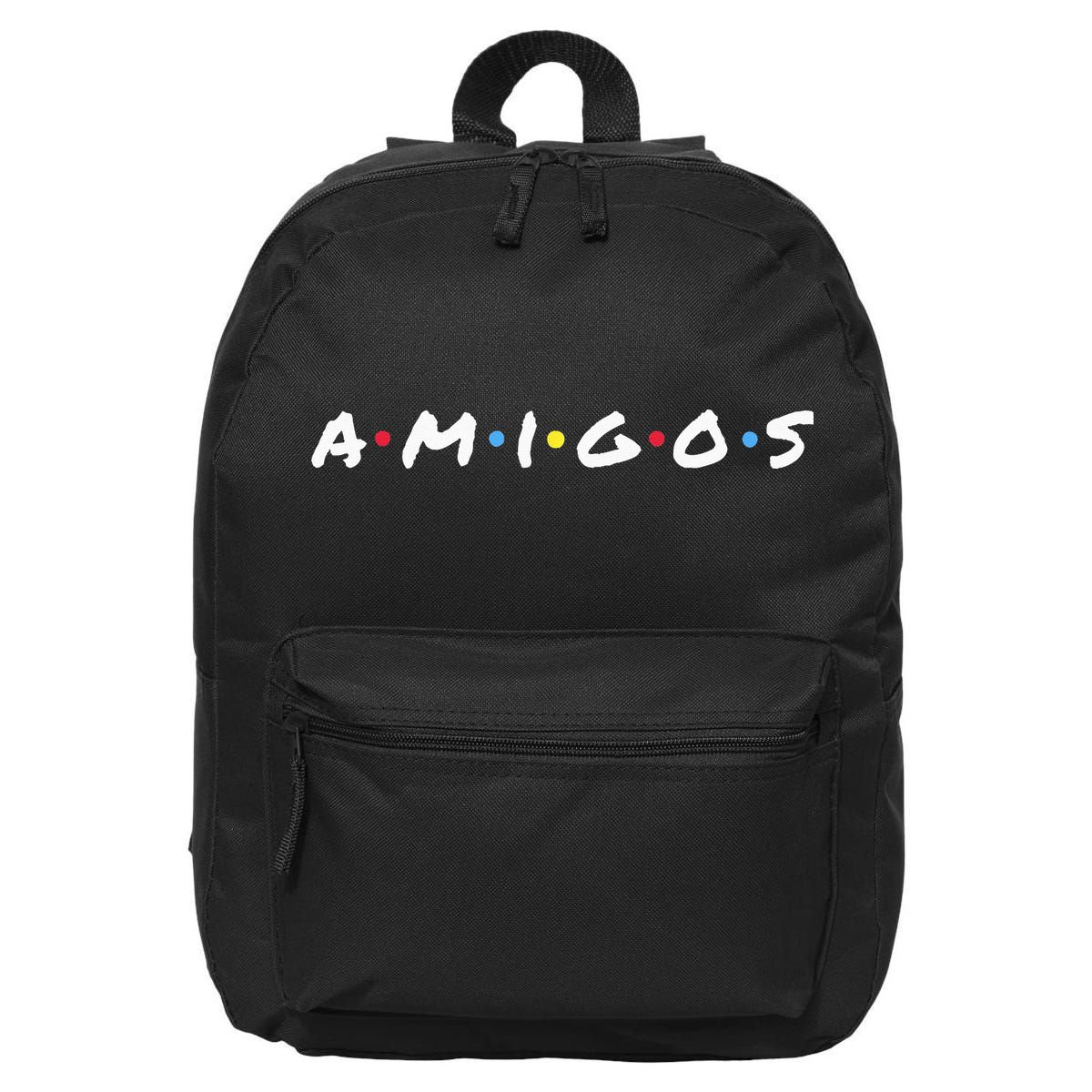 Amigos Fun Pop Culture Friends Humor Cute 16 in Basic Backpack