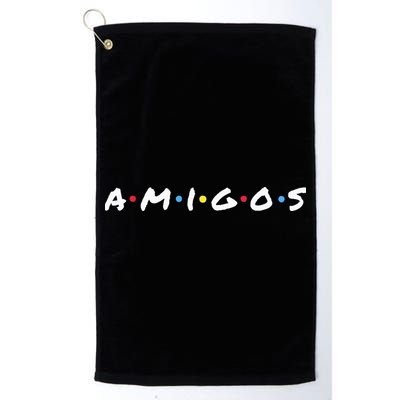 Amigos Fun Pop Culture Friends Humor Cute Golf Towel