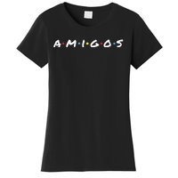 Amigos Fun Pop Culture Friends Humor Cute Women's T-Shirt