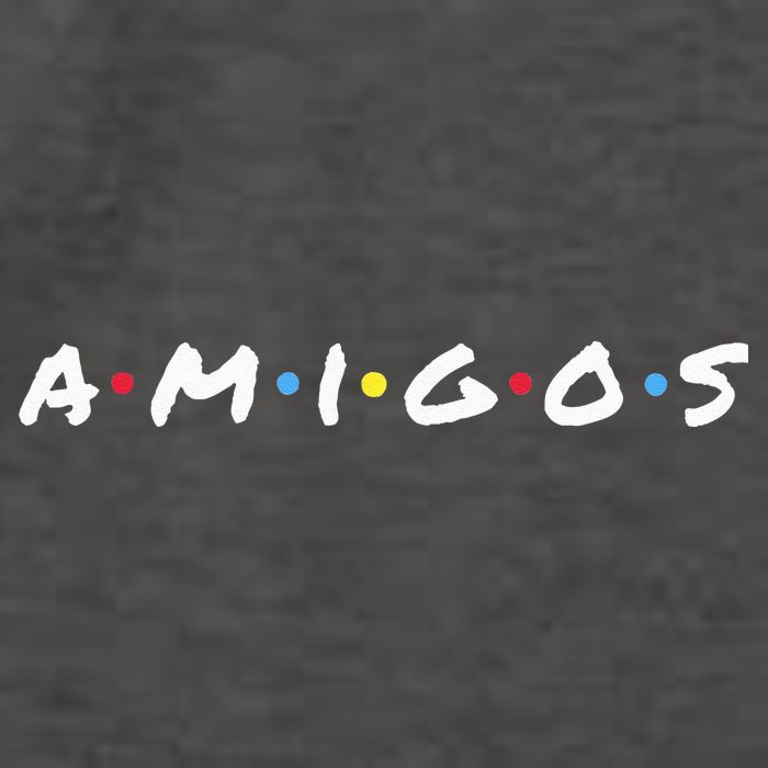 Amigos Fun Pop Culture Friends Humor Cute Vector Backpack