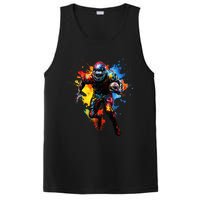 American Football player paint PosiCharge Competitor Tank