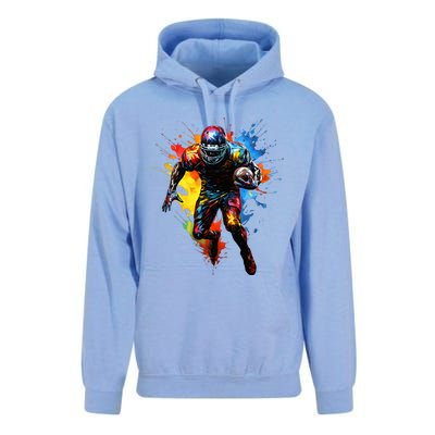 American Football player paint Unisex Surf Hoodie