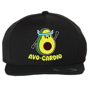 Avocardio Funny Pun Workout Running Avocado Exercise Tank Top Wool Snapback Cap