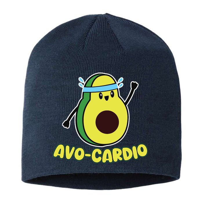 Avocardio Funny Pun Workout Running Avocado Exercise Tank Top Sustainable Beanie