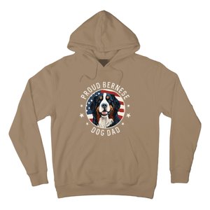 American Flag Proud Bernese Mountain Dog Dad Hoodie