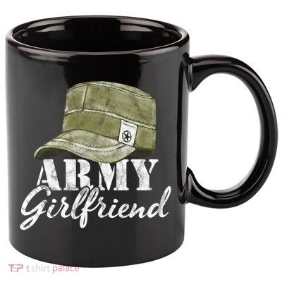 Army Friend Proud Vintage Physical Fitness Workout Gift 11oz C Handle Ceramic Mug