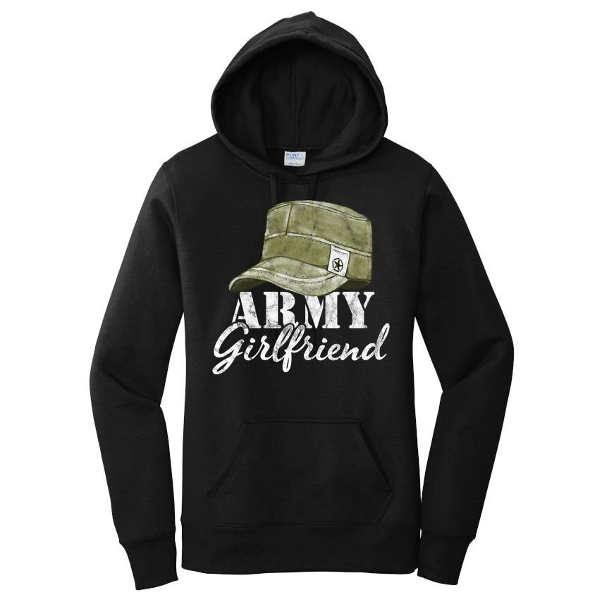 Army Friend Proud Vintage Physical Fitness Workout Gift Women's Pullover Hoodie