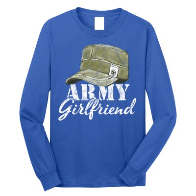 Army Friend Proud Vintage Physical Fitness Workout Gift Long Sleeve Shirt