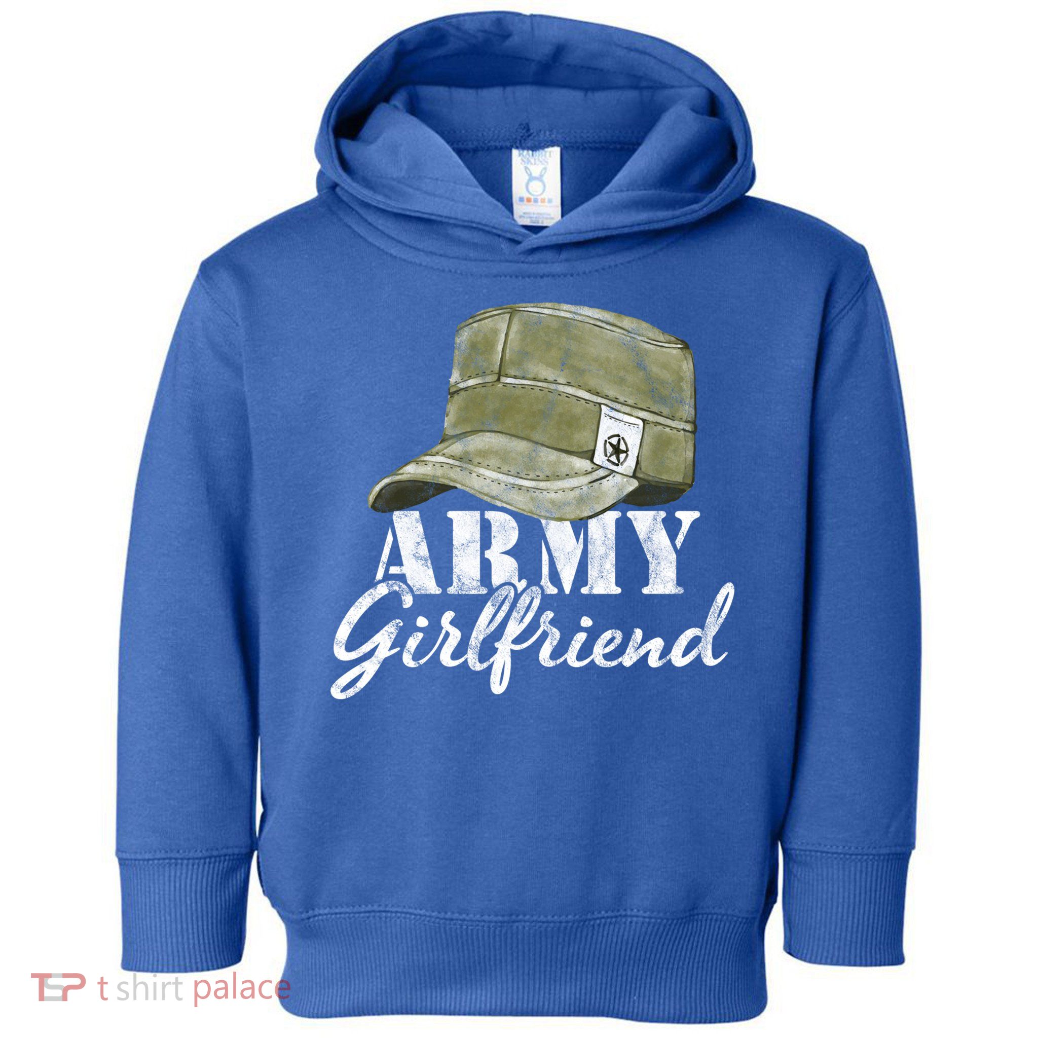 Army Friend Proud Vintage Physical Fitness Workout Gift Toddler Hoodie