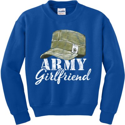 Army Friend Proud Vintage Physical Fitness Workout Gift Kids Sweatshirt